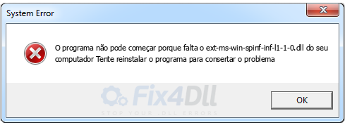 ext-ms-win-spinf-inf-l1-1-0.dll ausente