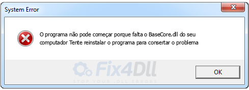 BaseCore.dll ausente