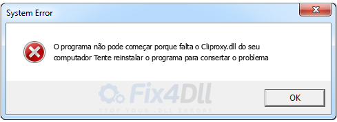 Cliproxy.dll ausente