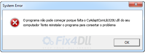 CyAdaptComLib320U.dll ausente