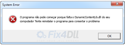 DynamicContentLib.dll ausente