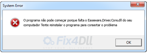 Easeware.Driver.Core.dll ausente