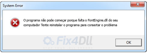 FontEngine.dll ausente