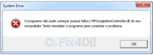 MFCongestionController.dll ausente