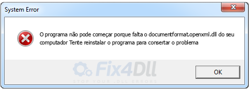 documentformat.openxml.dll ausente