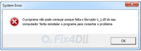 libcrypto-1_1.dll ausente