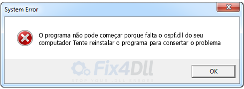 ospf.dll ausente