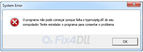 tpprnuiptg.dll ausente