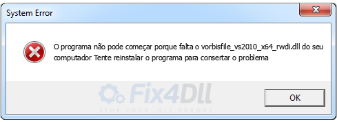 vorbisfile_vs2010_x64_rwdi.dll ausente