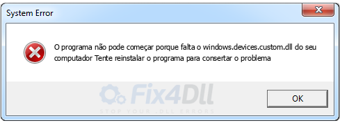 windows.devices.custom.dll ausente