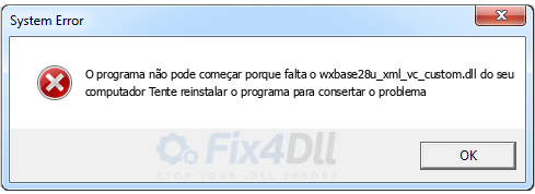 wxbase28u_xml_vc_custom.dll ausente